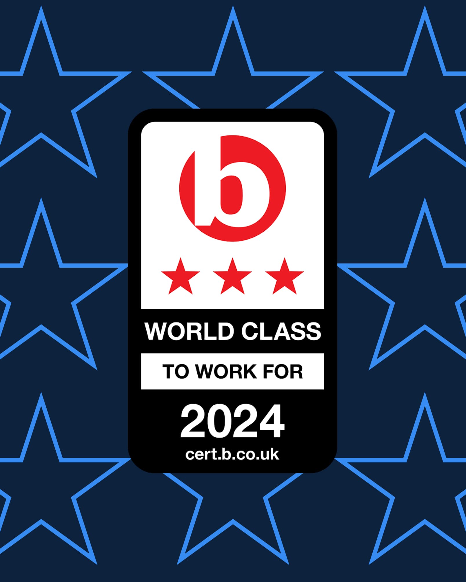 Tangent: a World Class Workplace, as recognised by Best Companies - 536 X 694