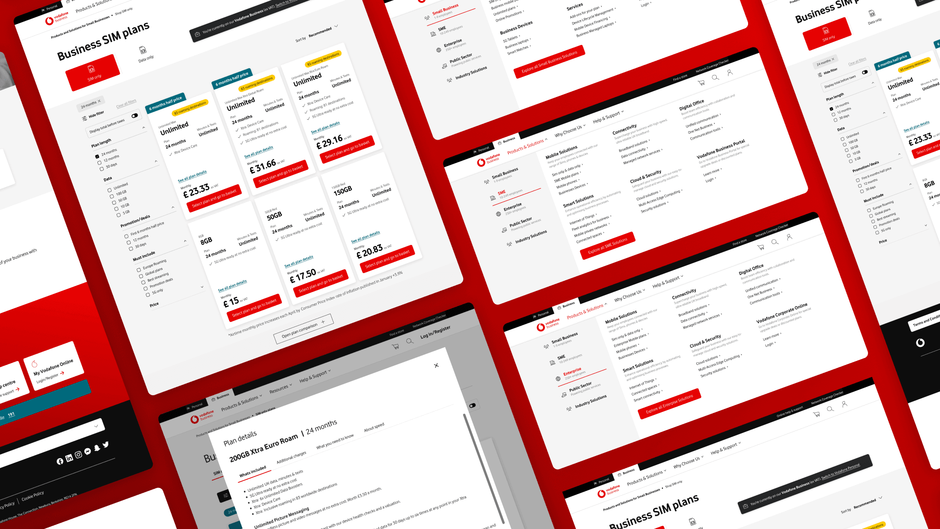 Voda Landscape Multi Desktop Angled