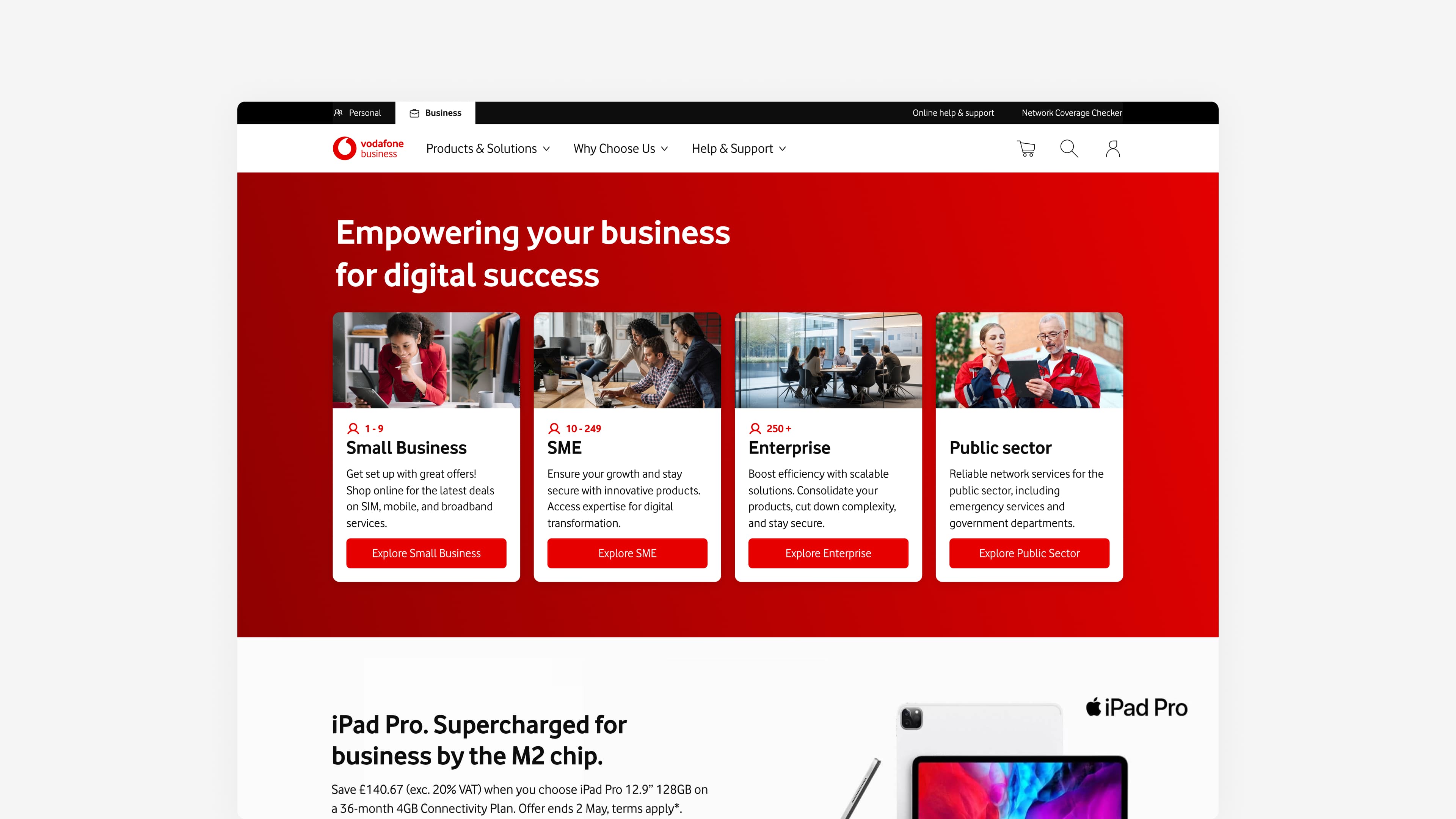 Voda Landscape Single Desktop